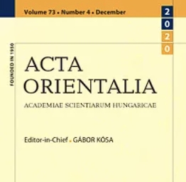 acta-orientalia